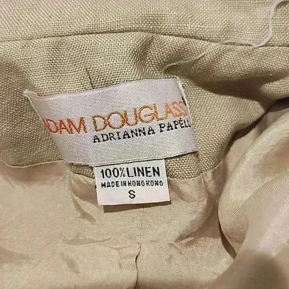 Adam Douglass Adrianna Papell linen blazer - Picture 9 of 9